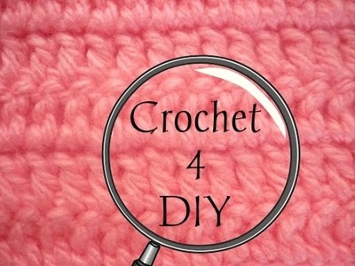 Manualidades: CROCHET 4 (Punto Básico Medio alto) DIY - CROCHET (Basic Point 4 Medium high point)