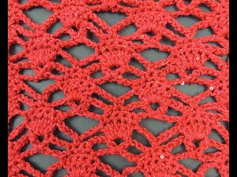 Crochet: Punto Piña # 1