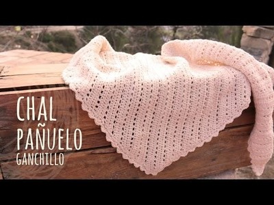 Tutorial Pañuelo | Chal Vintage Ganchillo o Crochet