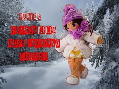 Crochet muñeca, ropa de invierno, parte 2