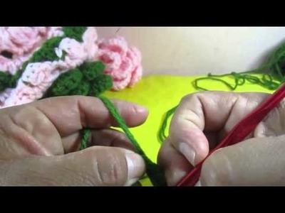 GORRITO DE NIÑA DE 03 A 05 AÑOS TEJIDO A CROCHET Y SU PASO A PASO