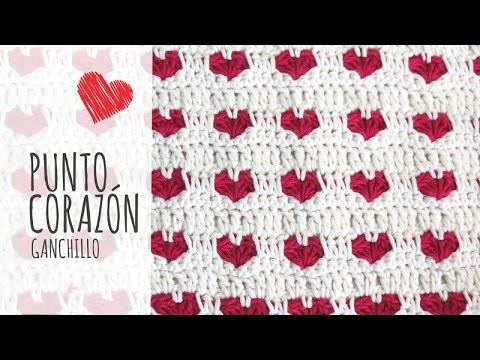 Tutorial Punto Corazón Ganchillo | Crochet