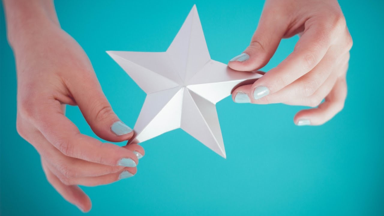 DIY: Cómo hacer Estrellas de Papel. Manualidades Navideñas - Craftybox
