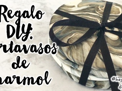 Regalo DIY Portavasos de Marmol | Hey Luz Isabel