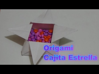 Detallito de Origami, Caja en forma de Estrella