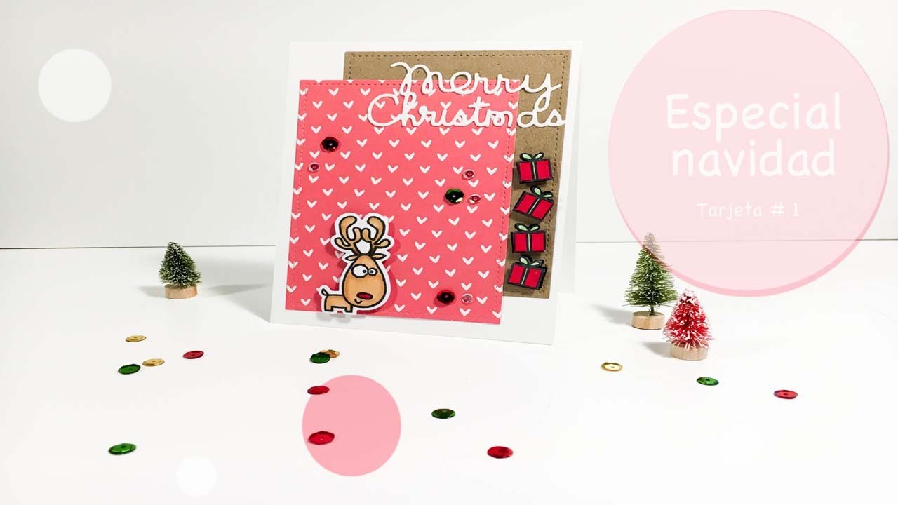 ❄︎ Especial navidad ❄︎ Tarjeta "Merry Christmas"