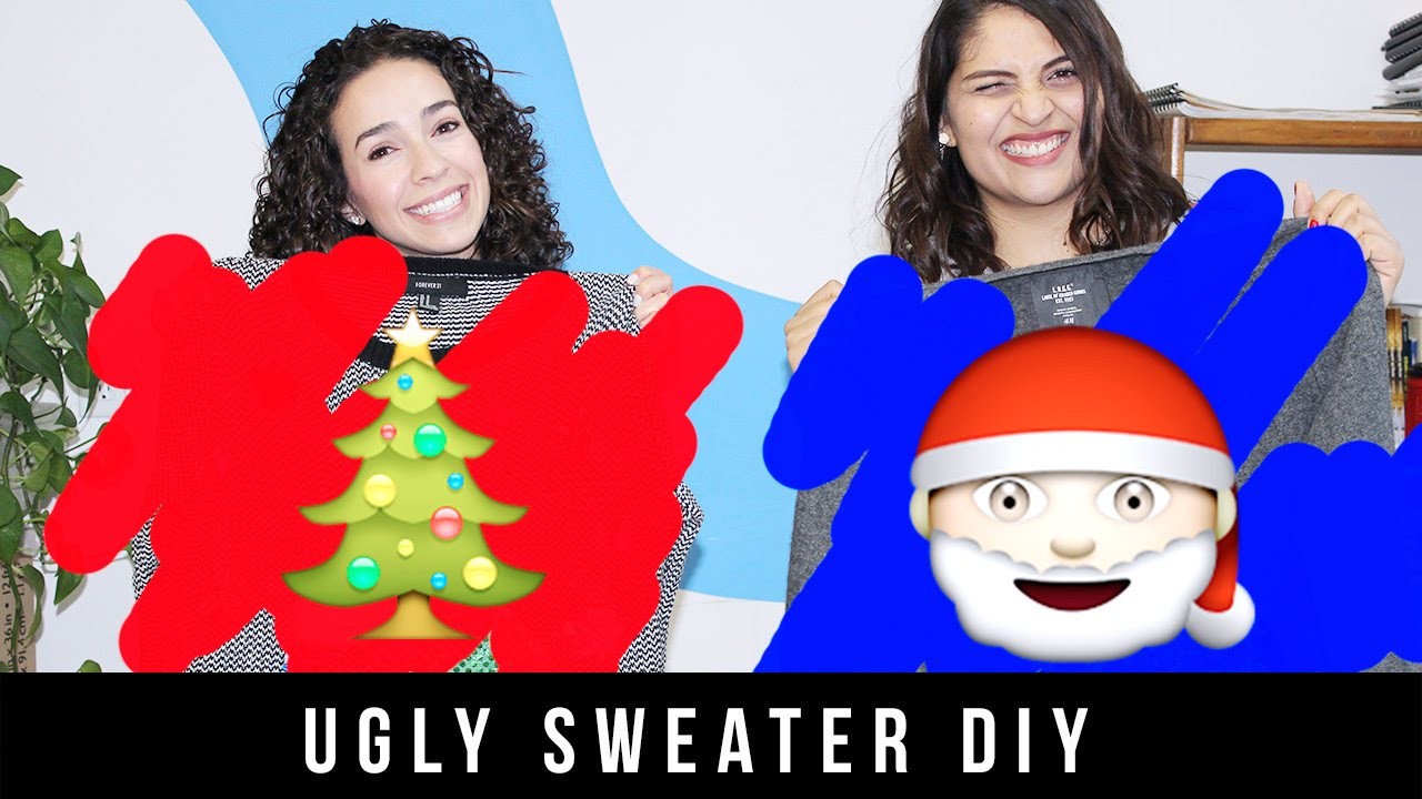 Suéter Feo para Navidad | DIY | Nanna ft Vale Chavero