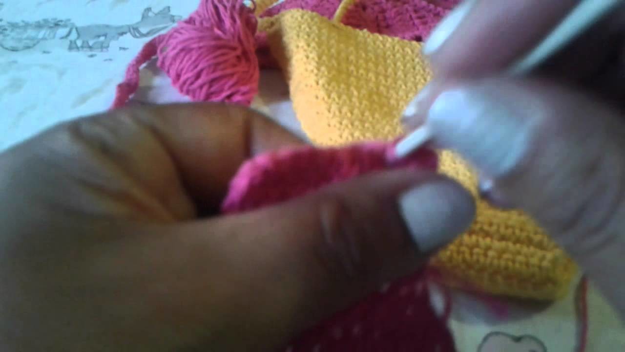 Bombacha para nena tejida a crochet