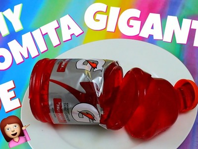 Gomita GIGANTE de Gatorade! | DIY