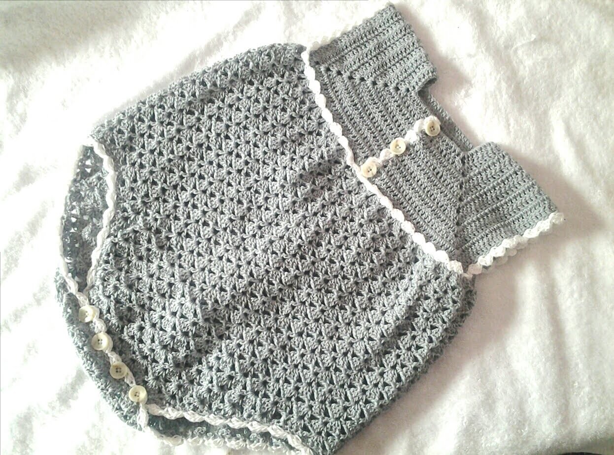 Pelele o enterizo a crochet parte 1  #tutorial #paso a paso #DIY