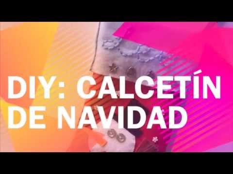 DIY: Calcetín de Navidad