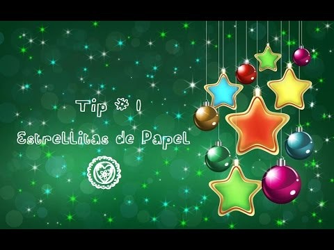DIY. Cómo Hacer estrellitas de Papel