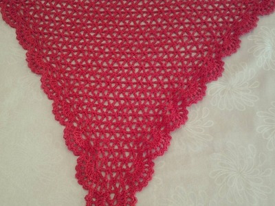 Chal de primavera a #crochet  #tutorial #DIY#