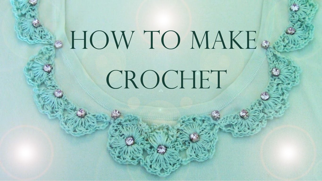 Como remodelar tu ropa con encajes a crochet   How to make remodeling your clothes with lace crochet
