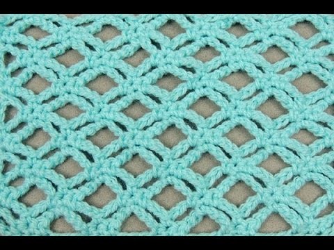 Crochet: Punto Enrejado # 3