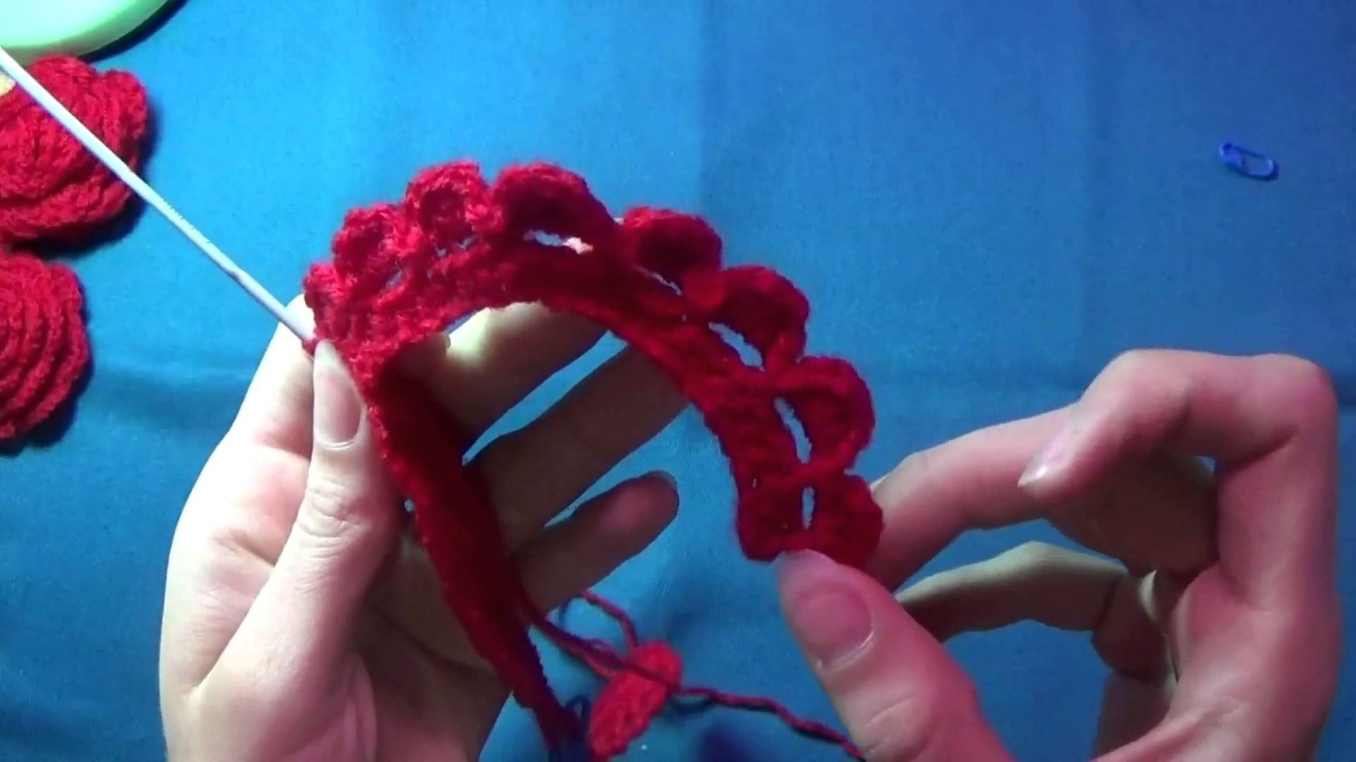 Crochet: Rosa fácil de tejer.