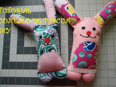 Crafty Mundo Geek - Tutorial - Conejitos de Pascua DIY