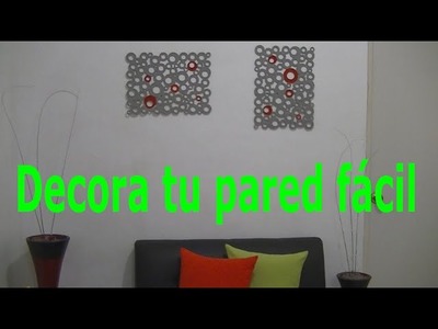 Idea para decorar tu pared facilisimo DIY