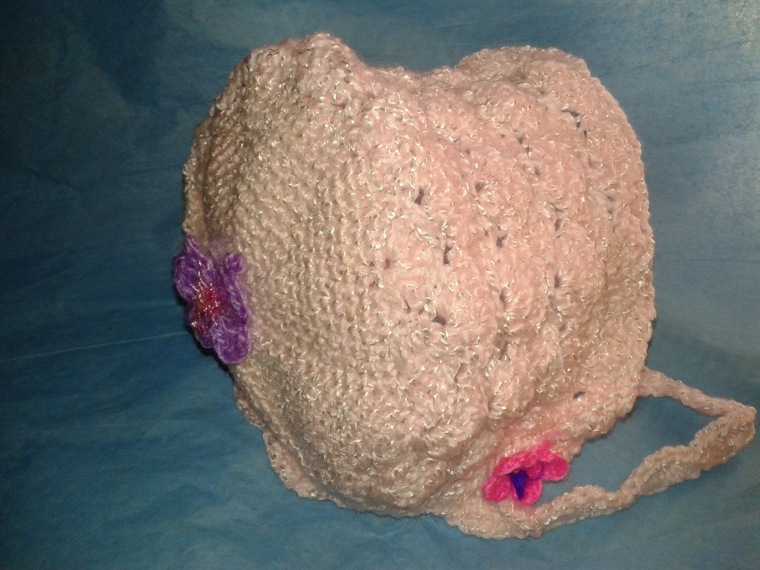 COMO TEJER A CROCHET GORRA TIPO CAPOTA PARA NIÑA