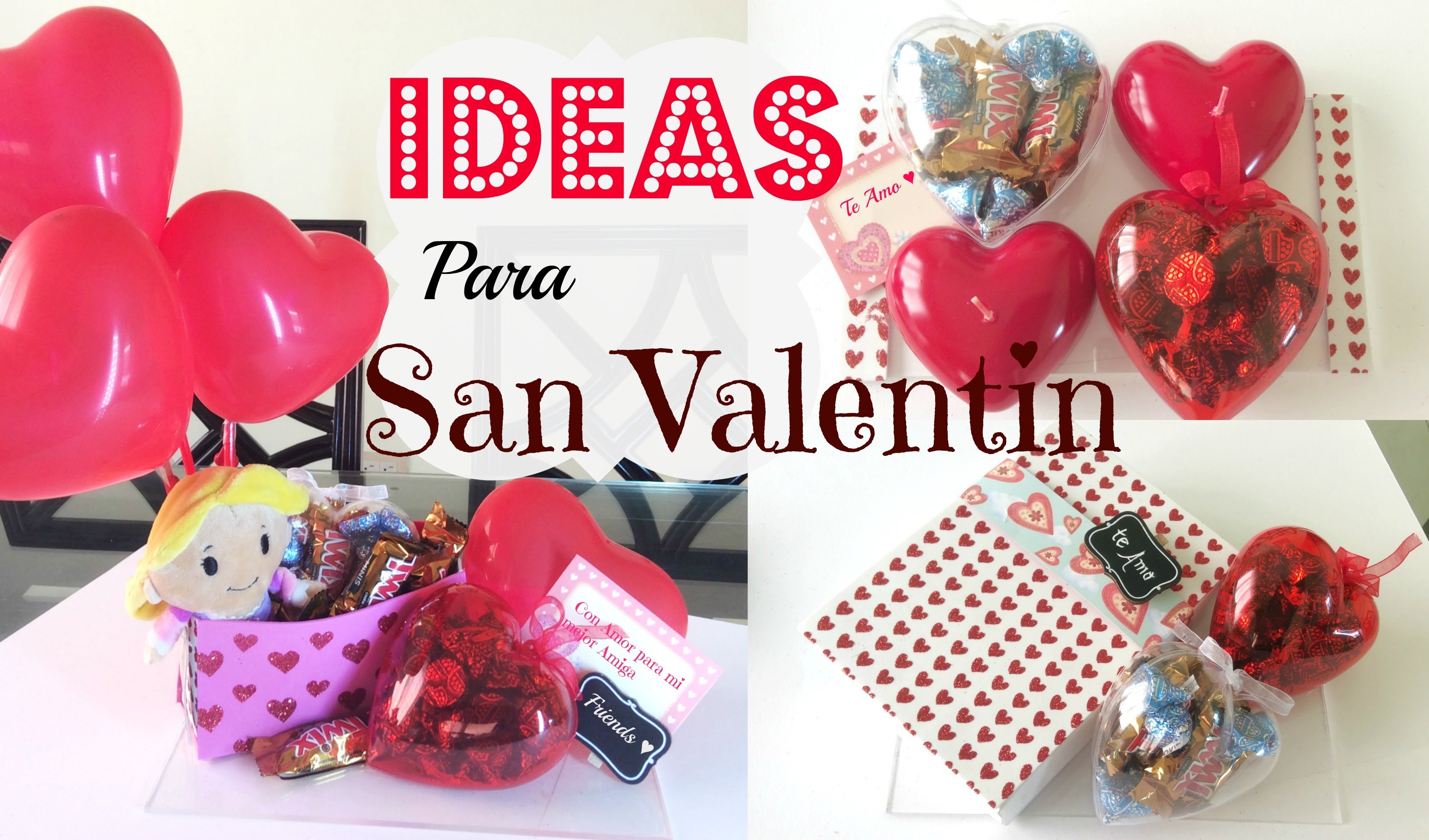 D.I.Y. Ideas para San Valentín | Mirianny