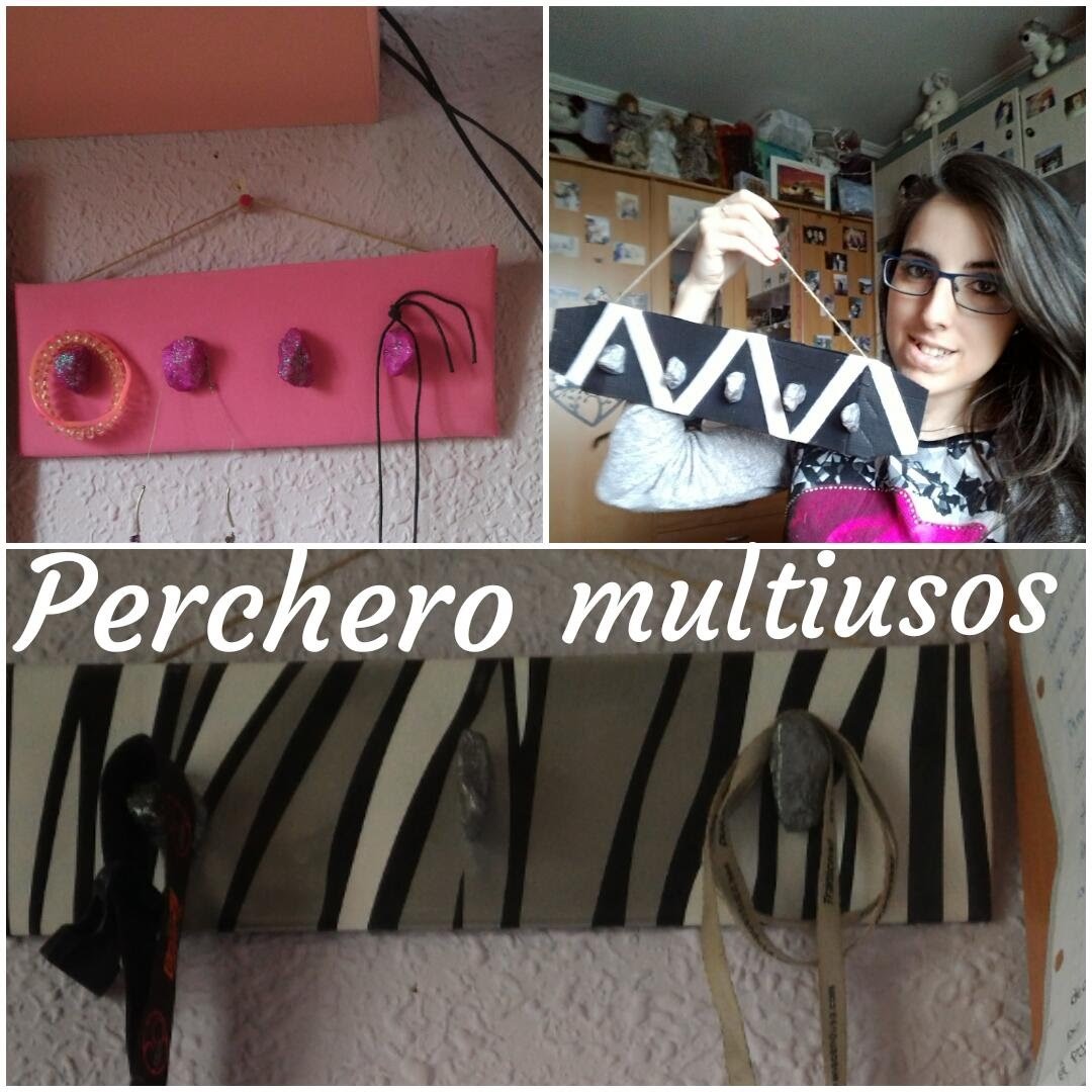 DIY Perchero multiusos (colgantes, pulseras. ) | ~Noelia Calle~