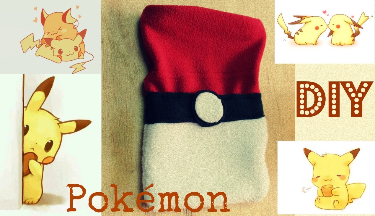DIY Pokémon.Cartuchera