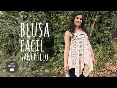 Tutorial Blusa Fácil y Rápida Ganchillo | Crochet