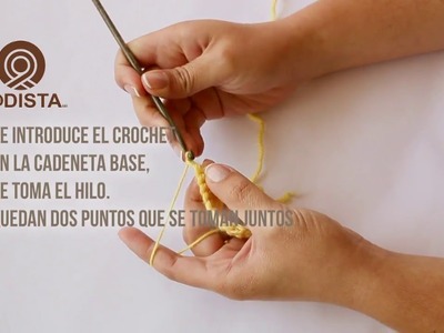 Tutorial: Punto medio a crochet