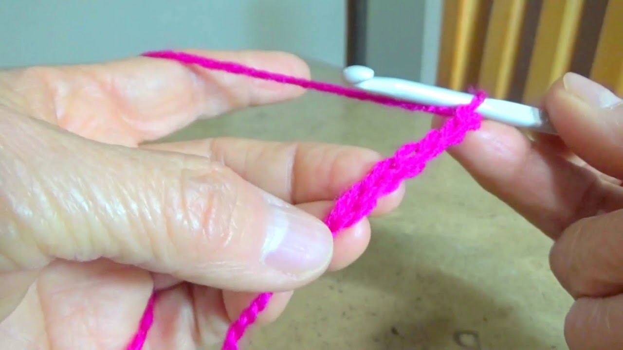 Tutorial cómo hacer cadenas a crochet.