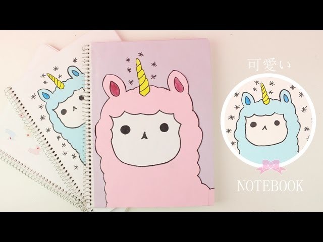 Decorar cuadernos Alpaca KAWAII | REGRESO A CLASES | Akari Beauty