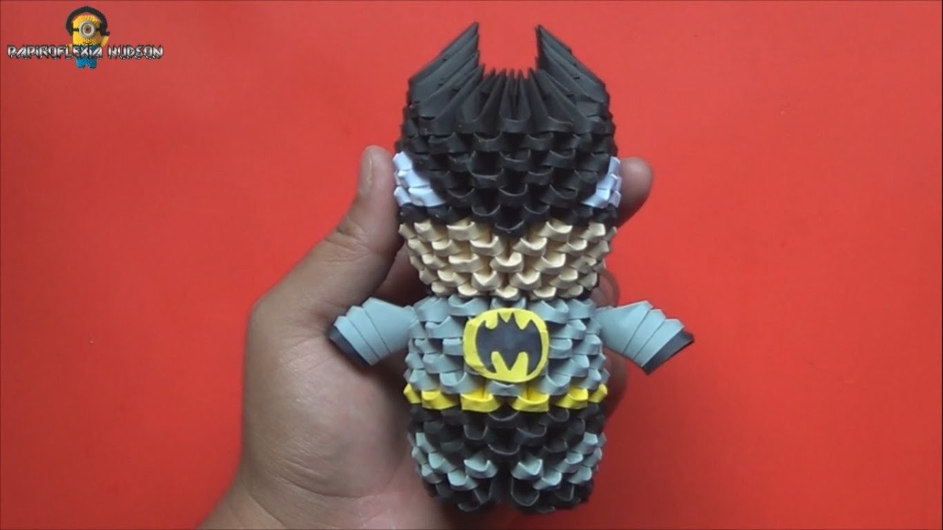 Origami 3D Mini Batman 2