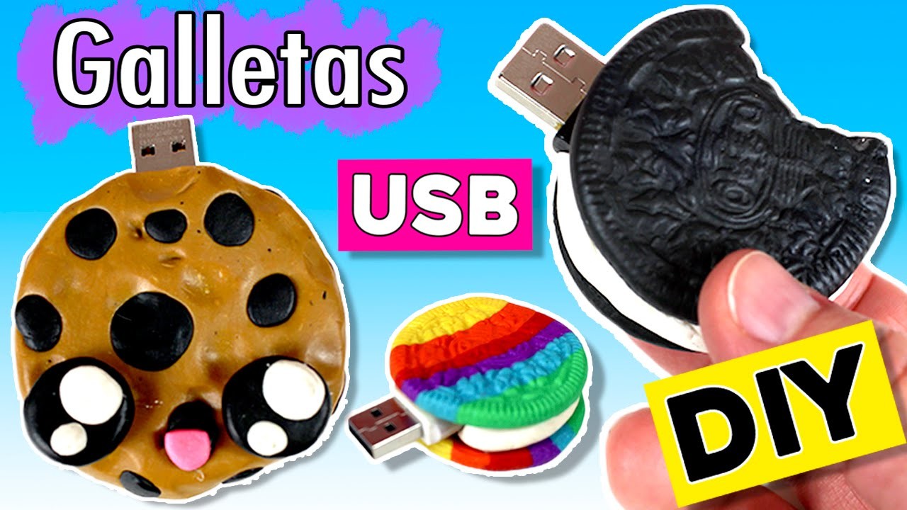 Pendrive USB Oreo y Cookie * MANUALIDADES vuelta a clases