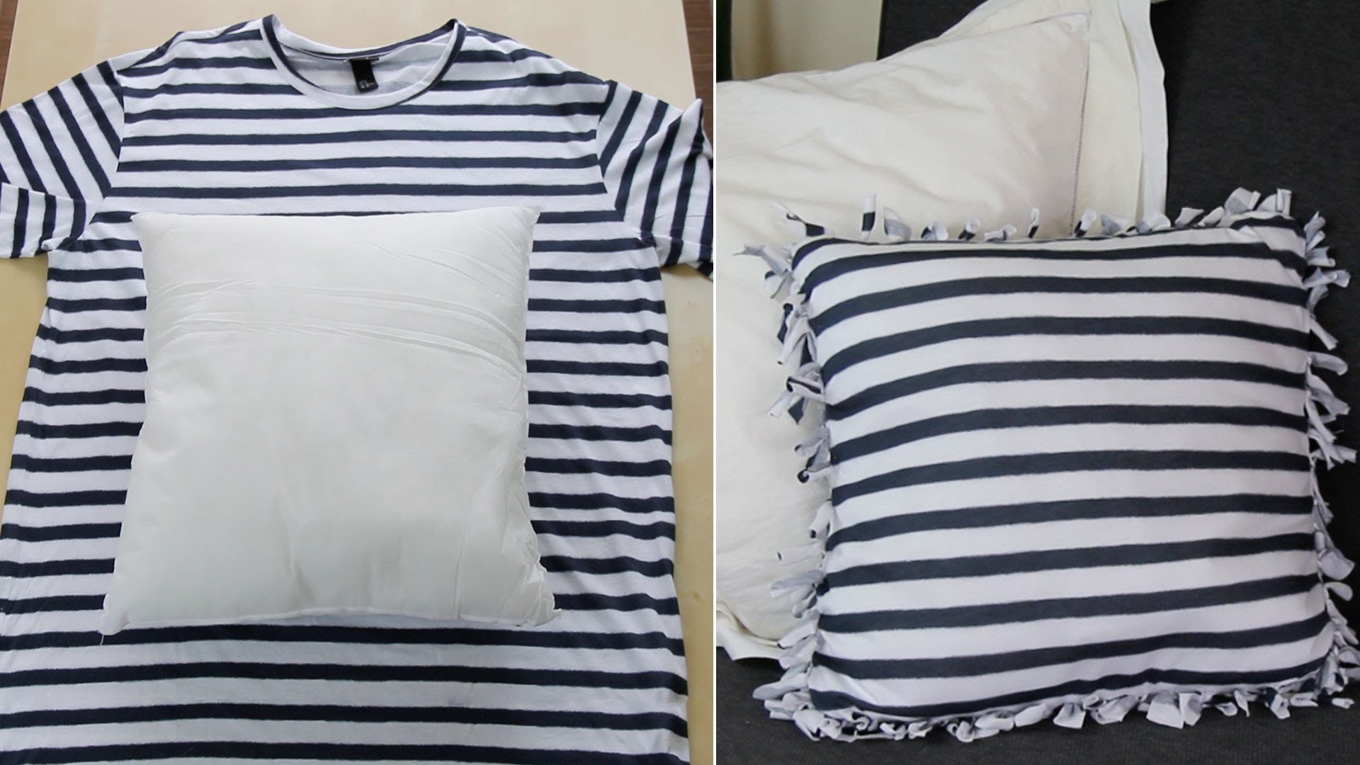 3 formas de reciclar camisetas sin coser