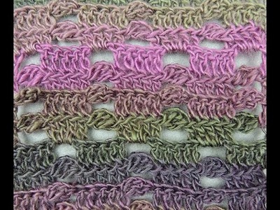 Crochet: Punto Combinado # 11