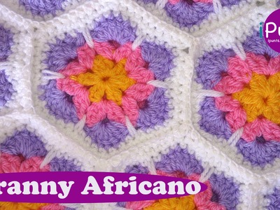 Granny Africano crochet