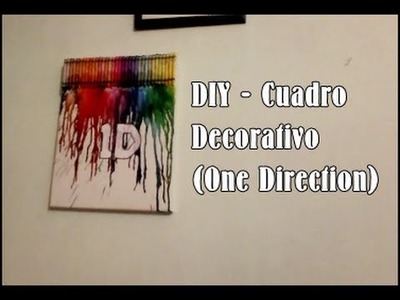 DIY - Cuadro Decorativo (One Direction) FACIL!