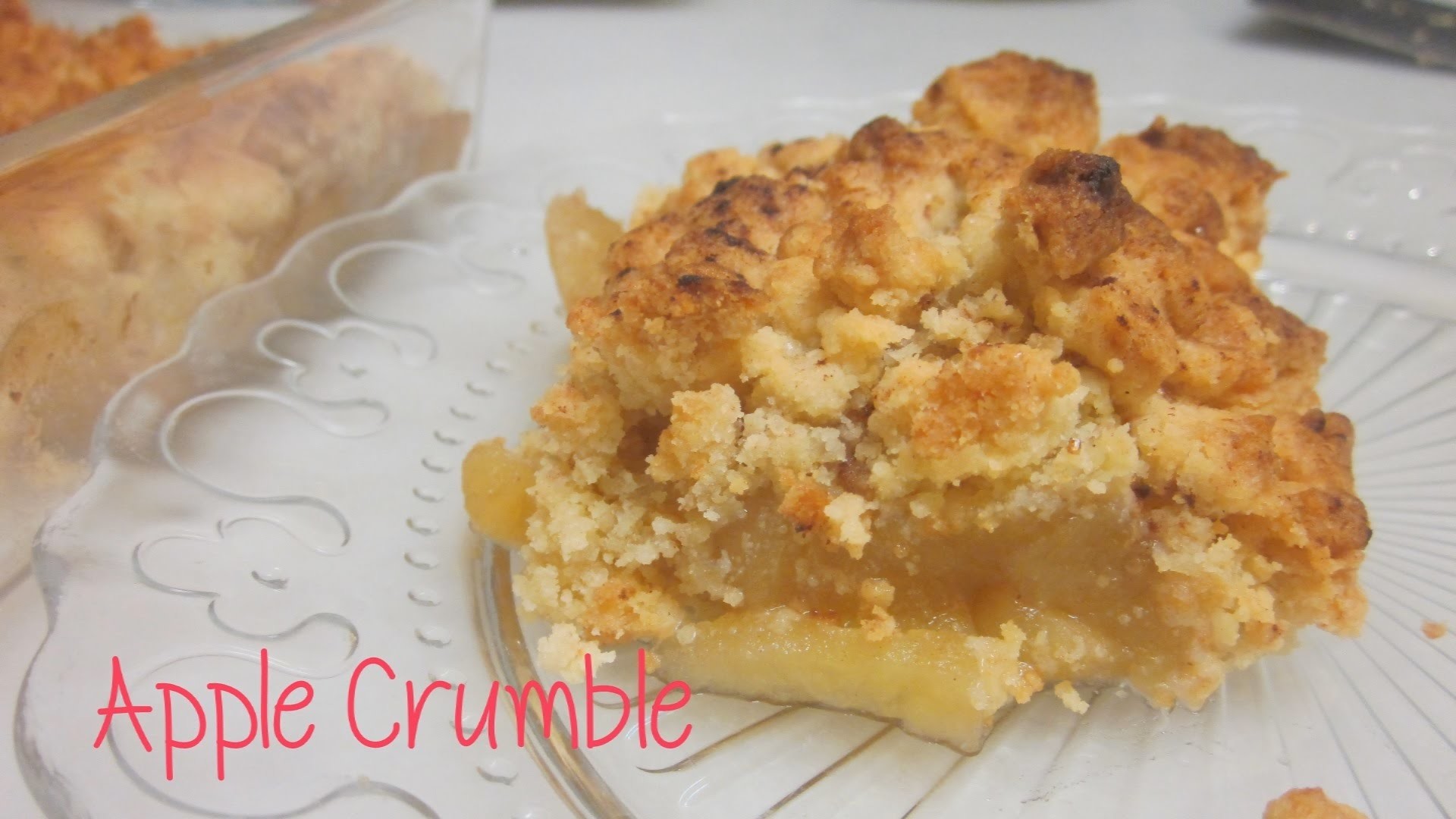 Apple Crumble || Crujiente de manzana