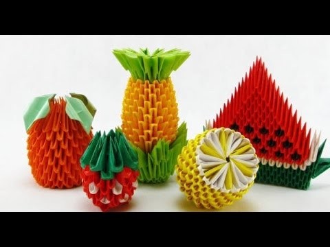Como Hacer Piezas de Origami 3D - MAS RAPIDO! - Tutorial