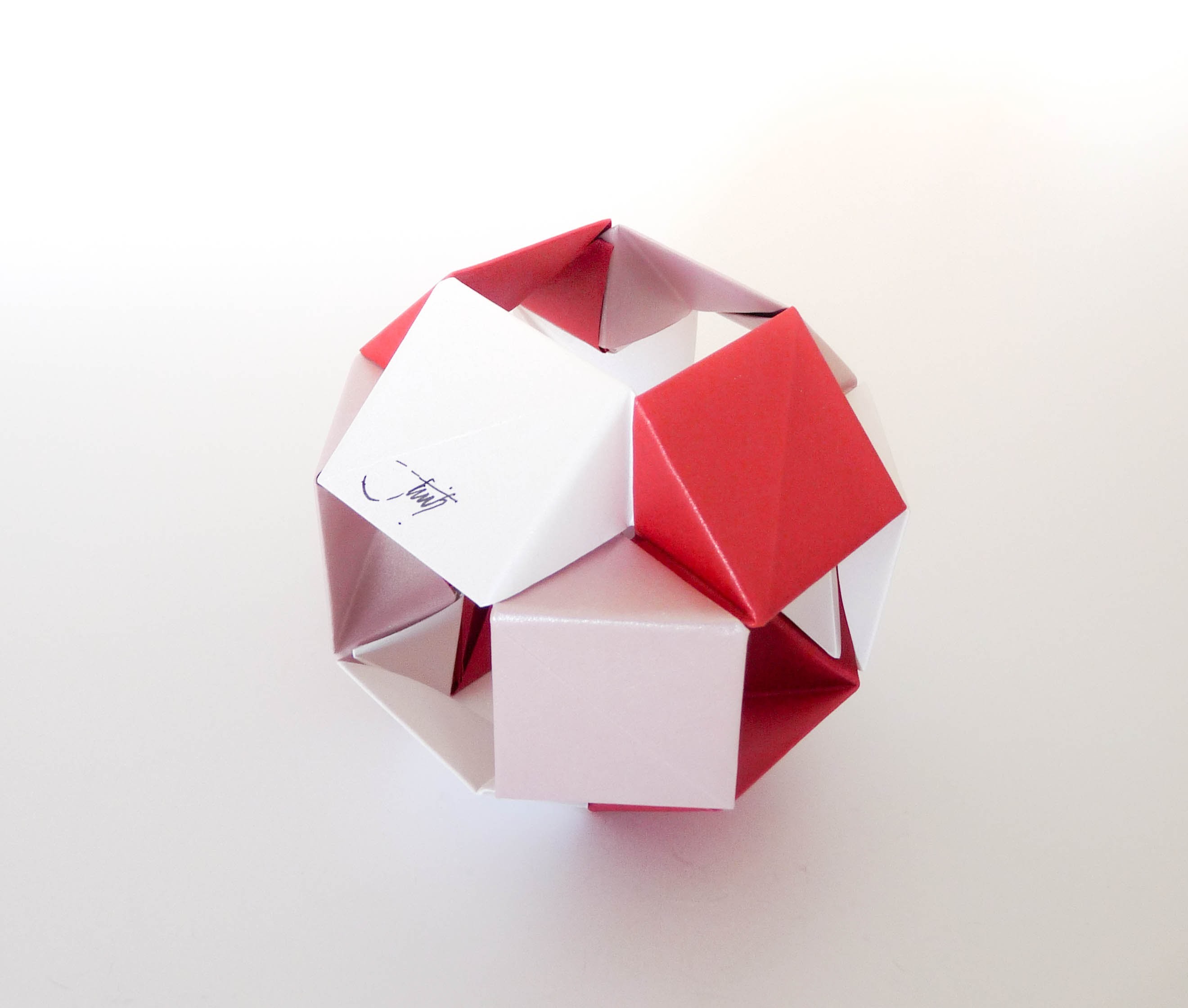 Origami Modular Sonobe Plane (12 piezas)