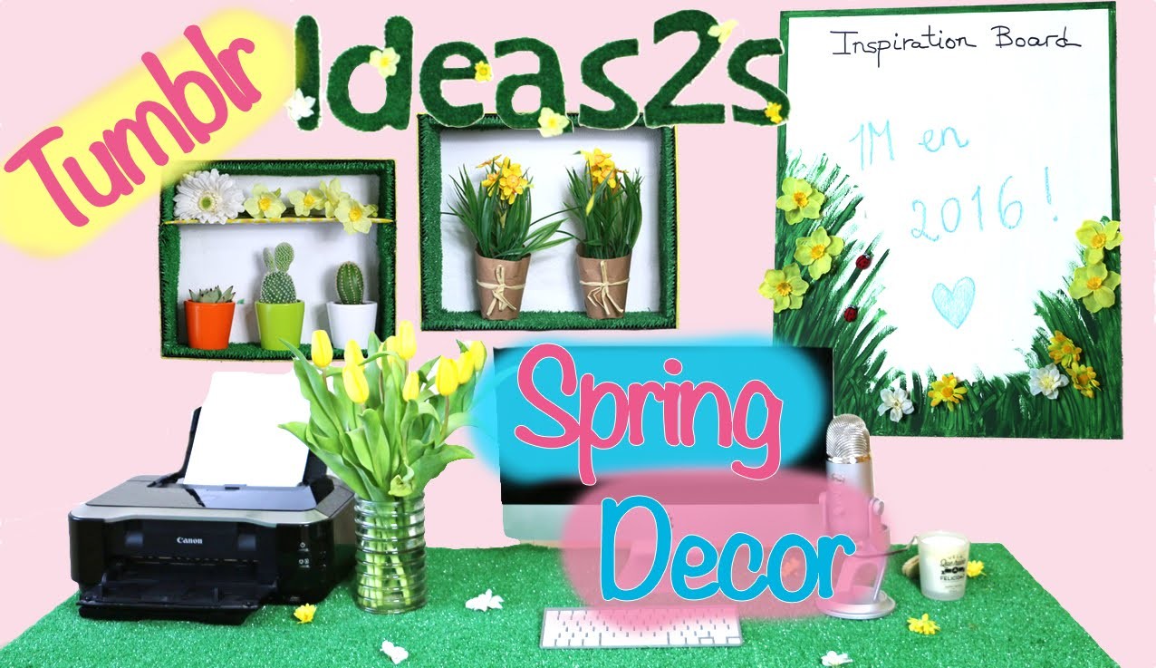 5 Ideas para cambiar tu cuarto. Spring decor DIY