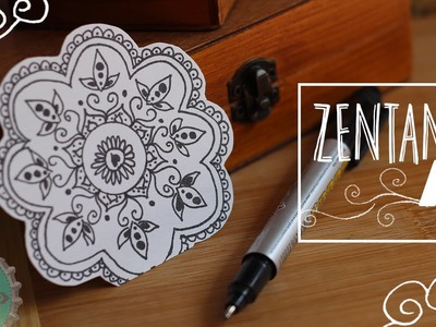 Básicos para Empezar a Dibujar Mandalas-ZentangleArt. Floritere
