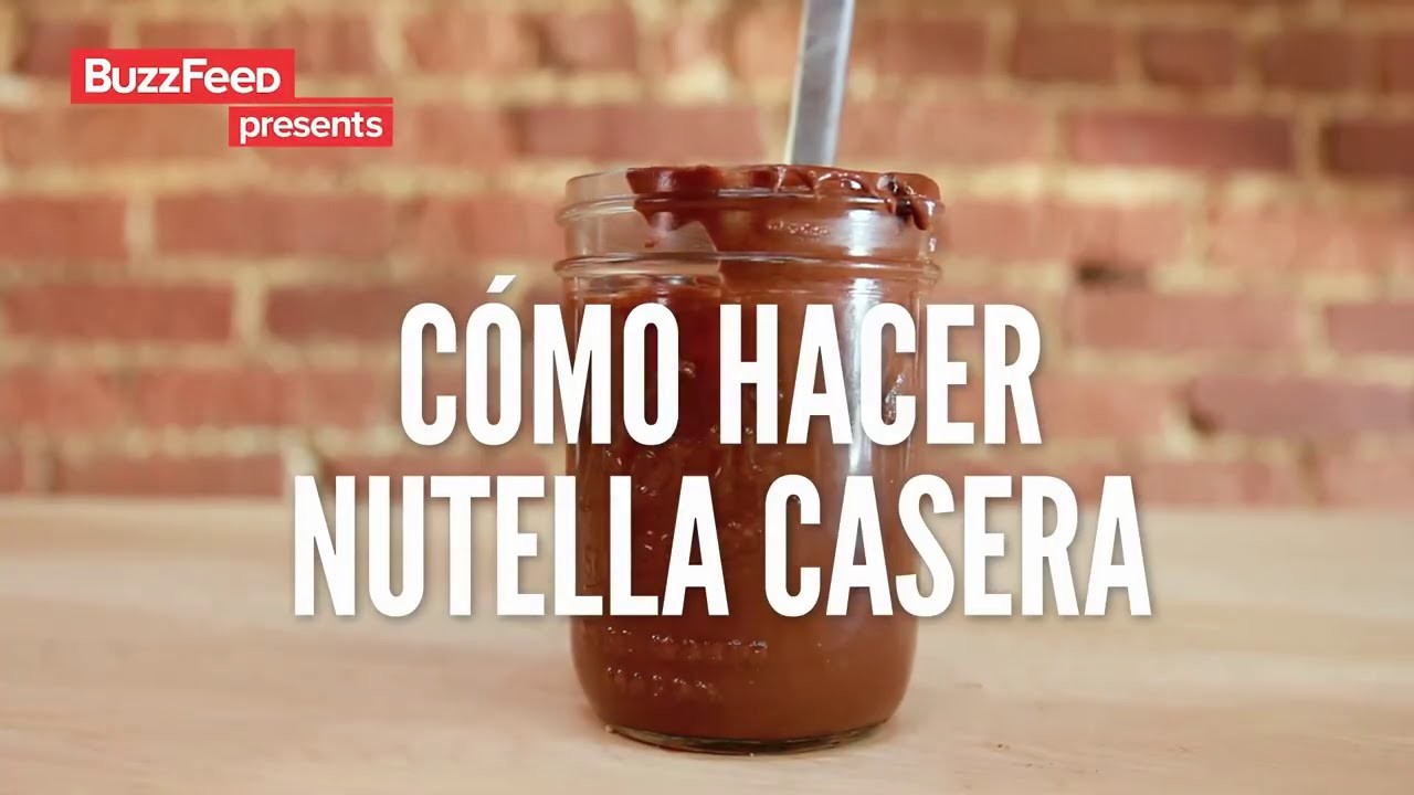 Cómo hacer Nutella Casera