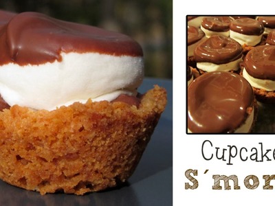Cupcakes S'more: Receta fácil y original