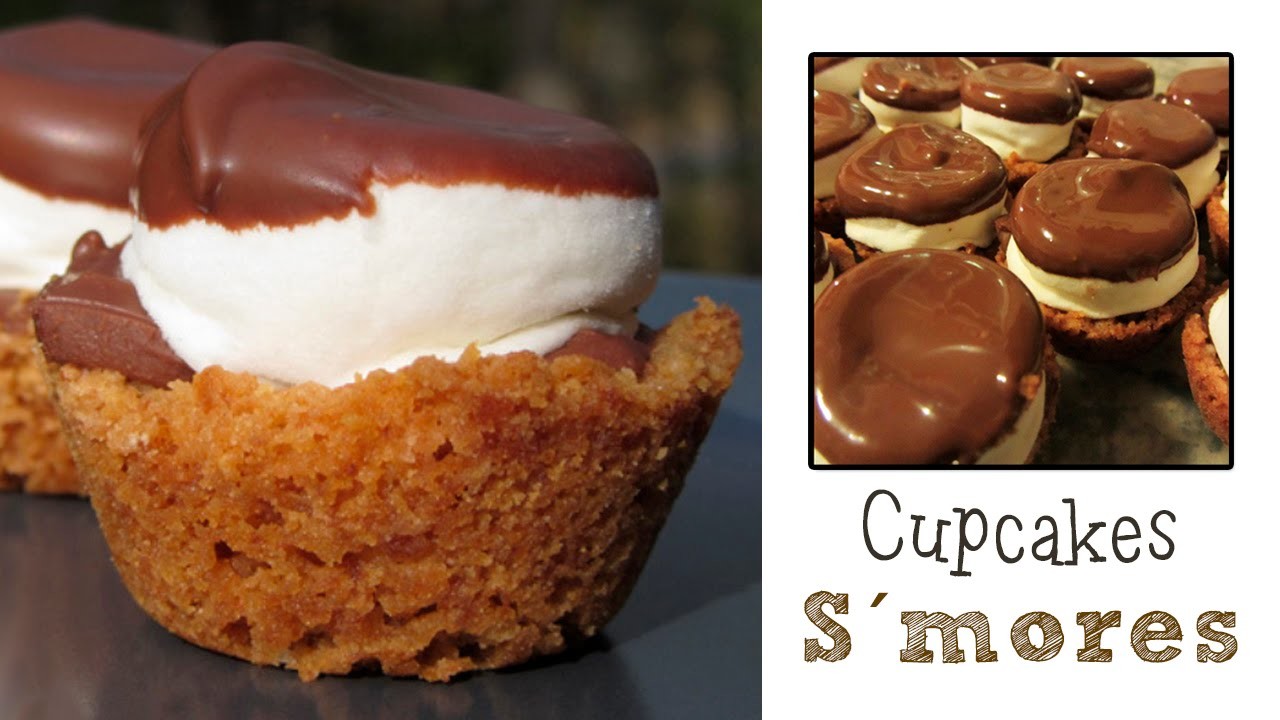 Cupcakes S'more: Receta fácil y original