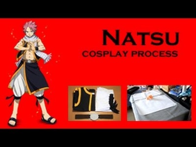 Natsu Dragneel (from Fairy Tail) Cosplay process - by Lagarda Atelier