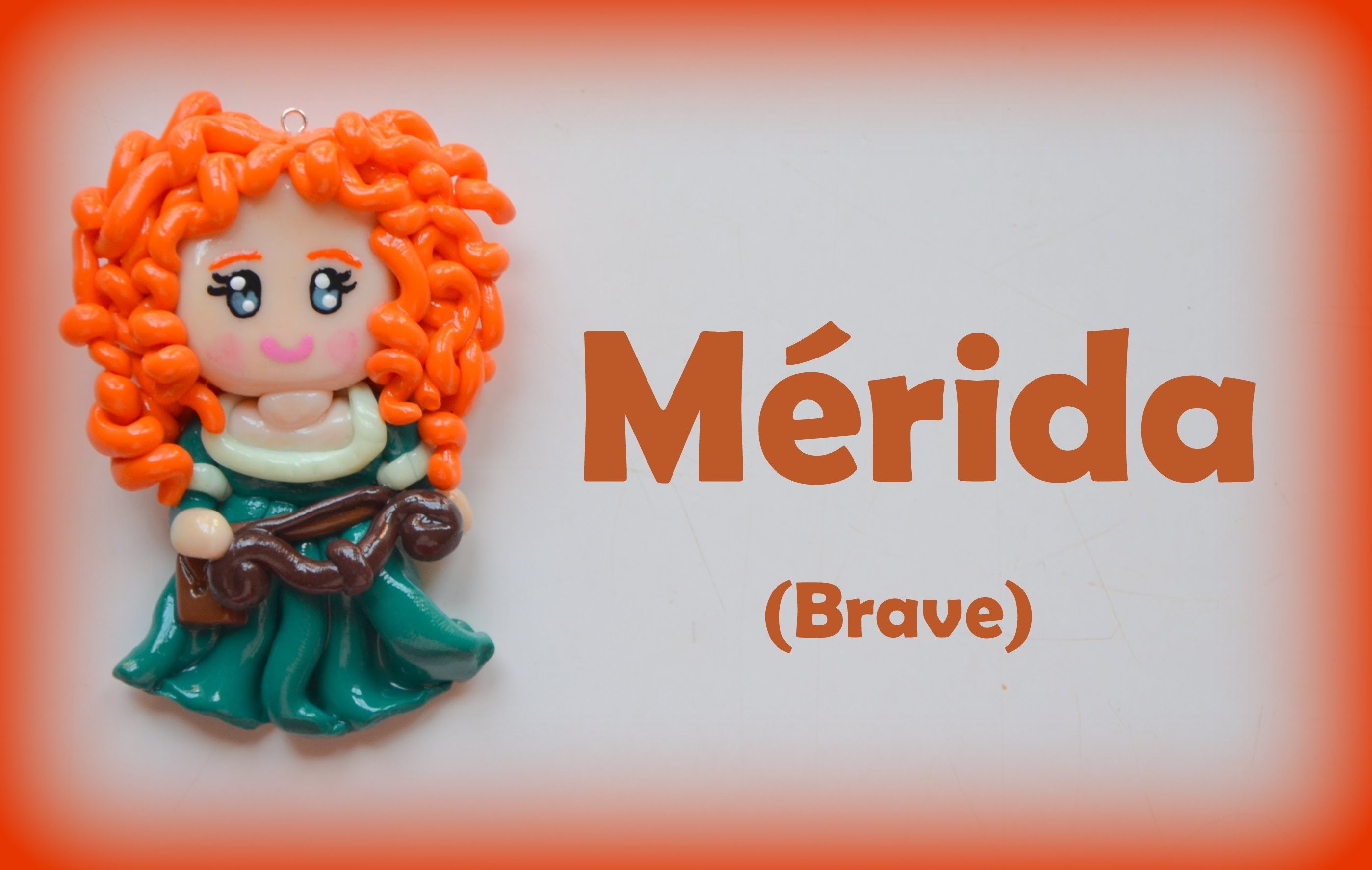 Princesa Merida (Brave) Arcilla polimérica