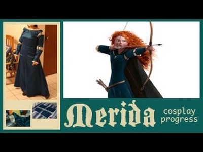 Princess Merida (from Disney's Brave) Cosplay process - by Lagarda Atelier