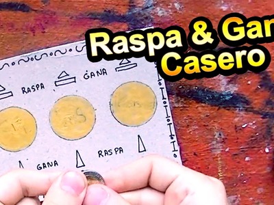 Cómo hacer un Raspa & Gana casero | Arte Track