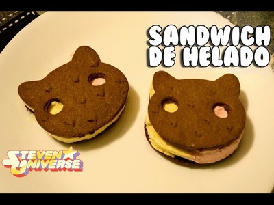 Cookie Cat. Gato Galleta de Steven Universe! | Sandwich de helado
