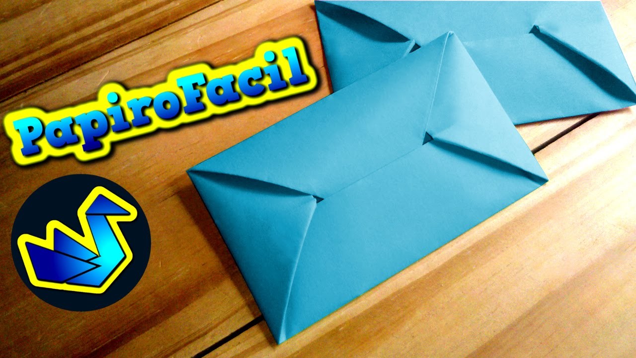 Origami facil || Como hacer un sobre para cartas